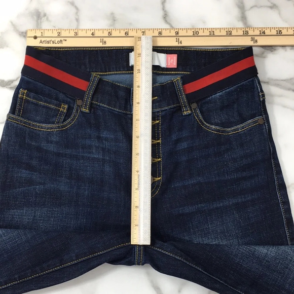 Cabi Skinny Jeans Dark Wash Button Fly High Rise - Picture 6 of 11